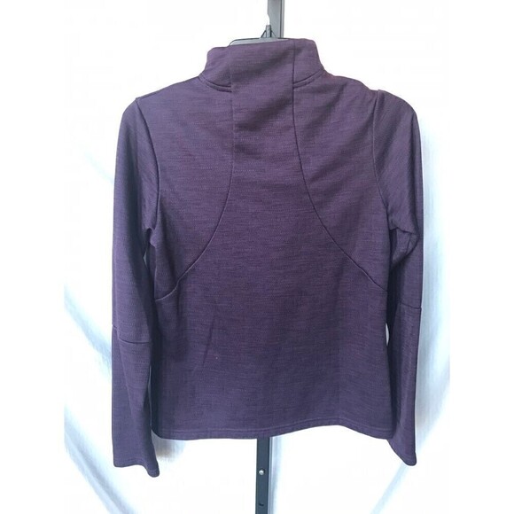 North End Jogger jacket fitted deep purple size small - Picture 6 of 6